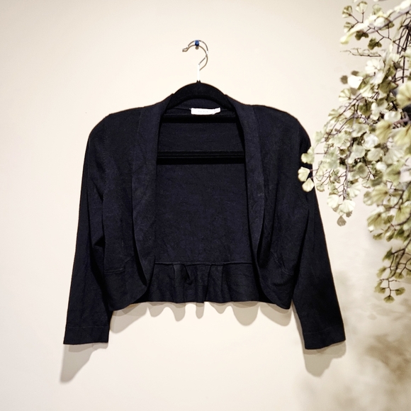Ricki's 3/4 sleeve black cardigan - Picture 7 of 12